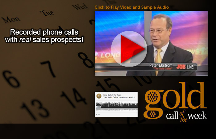 Gold Call of the Week
